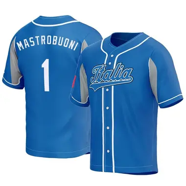Miles Mastrobuoni Italy World Baseball Classic Jersey - Italy Store